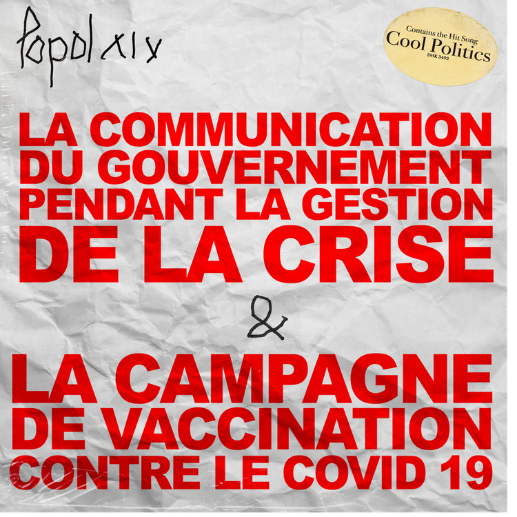 cover art for La communication du gouvernement pendant la crise & la campagne de vaccination