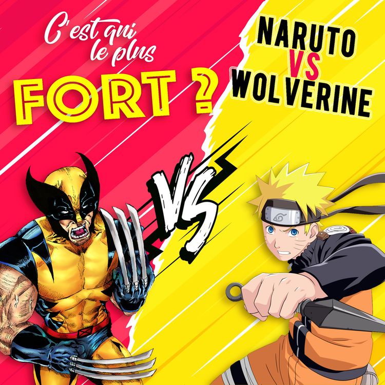 cover art for Naruto vs Wolverine : un combat animal entre stars du comics et du manga