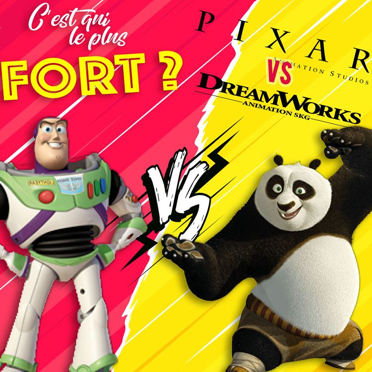 cover art for Pixar vs Dreamworks, le meilleur de l'animation par ordinateur pour un duel pas si déséquilibré