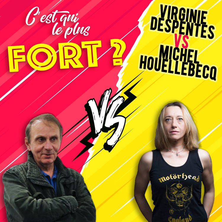 cover art for Virginie Despentes vs Michel Houellebecq, le choc des mots le poids de la provoc'