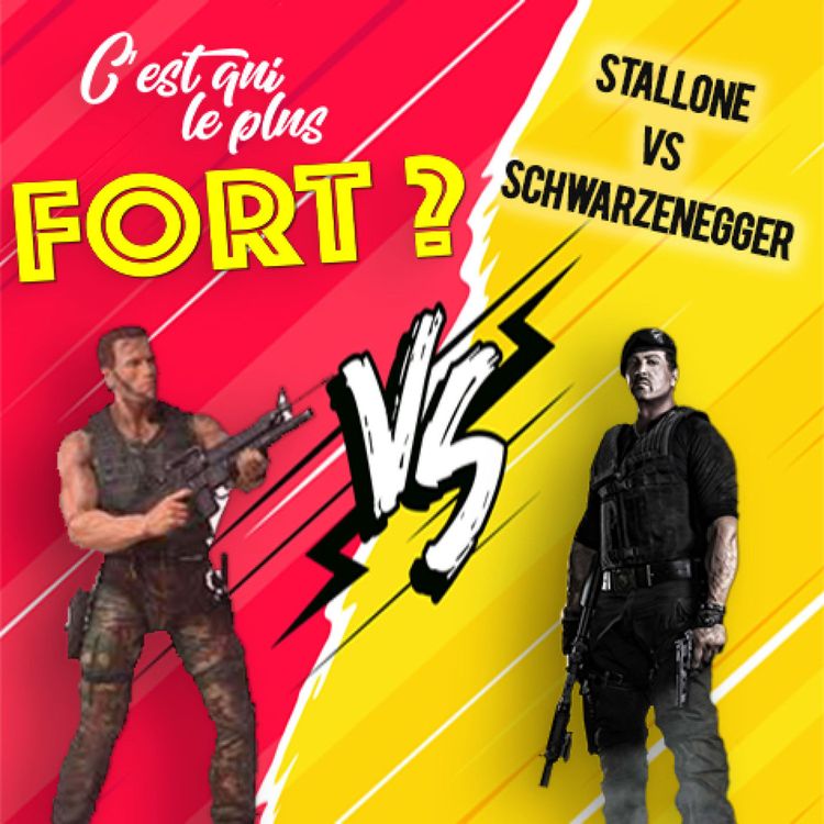 cover art for Arnold Schwarzenegger vs Sylvester Stallone, le match des stars de l'action 80's