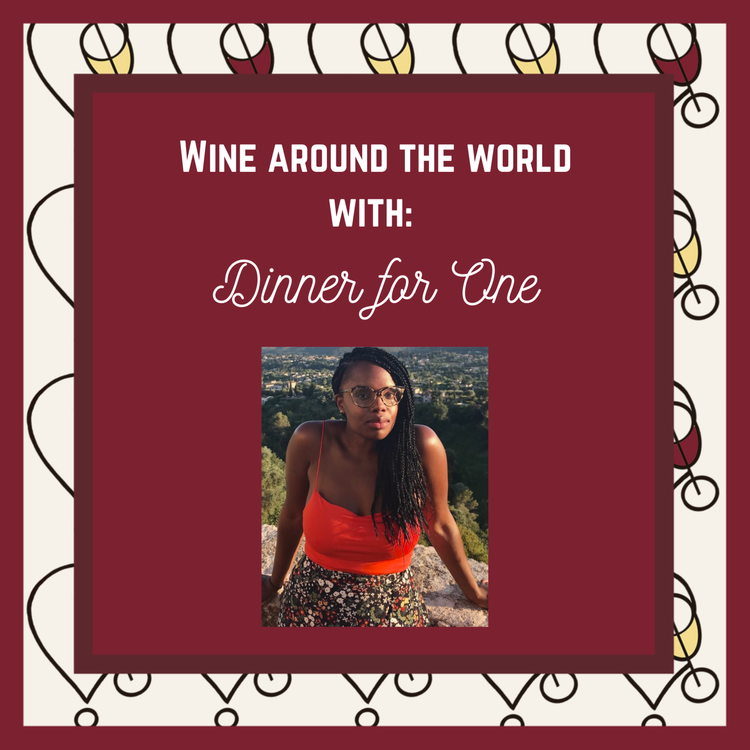cover art for Wine Around the World with: Dinner for one