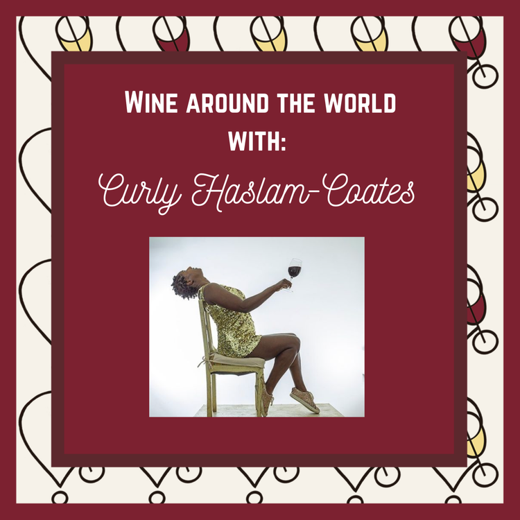 cover art for Wine Around the World with : Curly Haslam-Coates