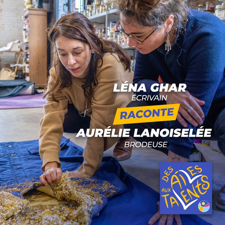 cover art for Chiffon présente Des Ailes aux talents avec Aurélie Lanoiselée par Léna Ghar