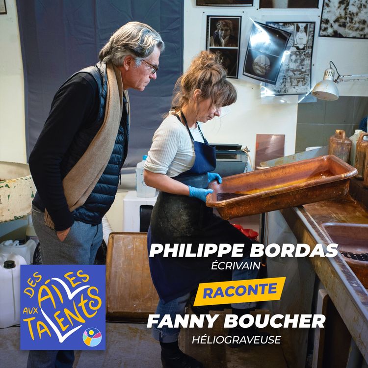 cover art for Chiffon présente Des Ailes aux talents avec Fanny Boucher par Philippe Bordas