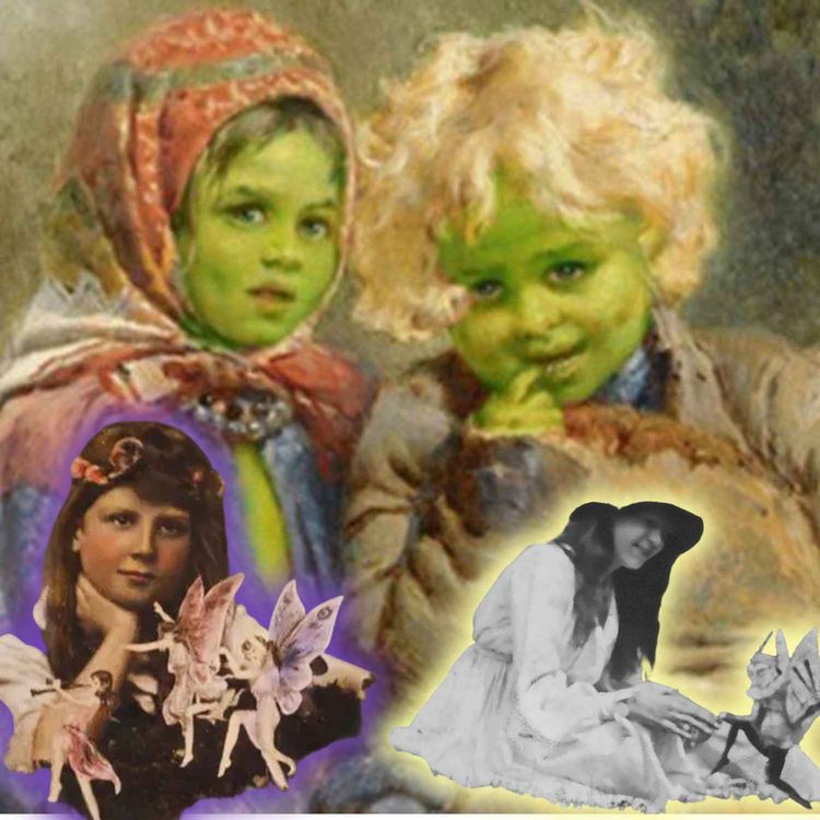 cover art for Le mystère des enfants verts de Woolpit et les fées de Cottingley