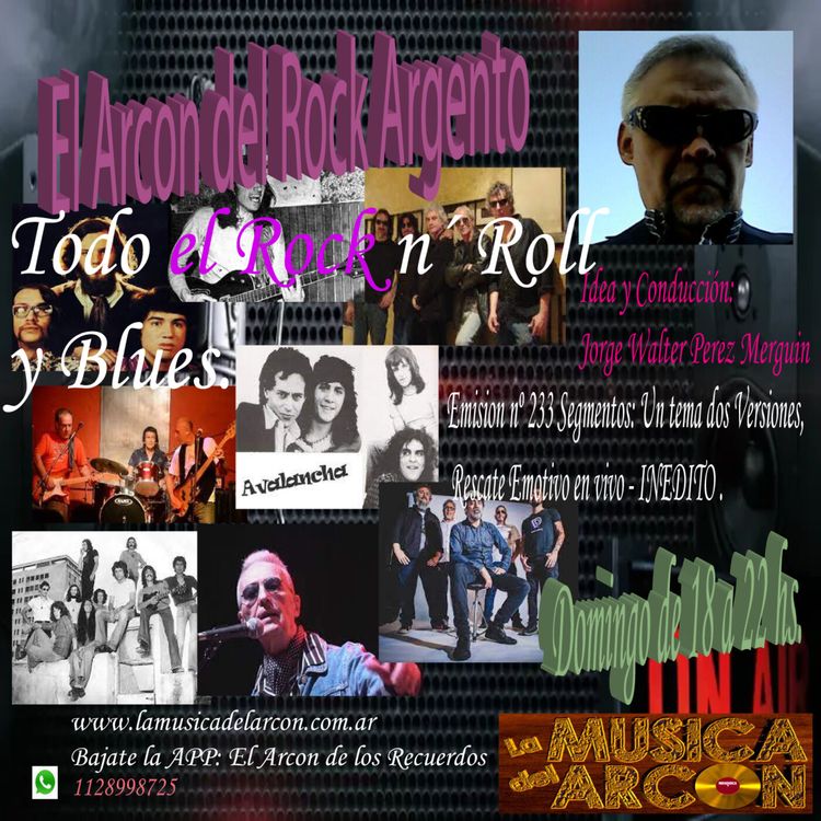 cover art for El Arcón del Rock Argento - Emisión nº 232 Homenaje a Pajarito Zaguri 25/04/2021