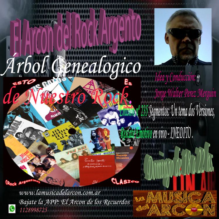 cover art for El Arcón del Rock Argento - Emisión nº 235 - 16/05/2021