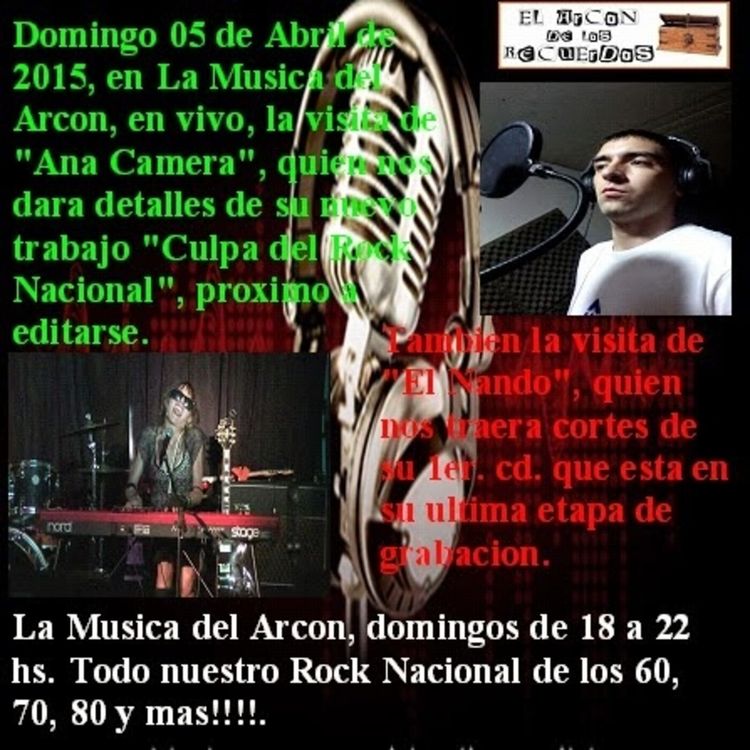 cover art for El Arcón del Rock Argento - Emisión nº 194 - 26-07-2020 - Extracto entrevista a Ana Camera