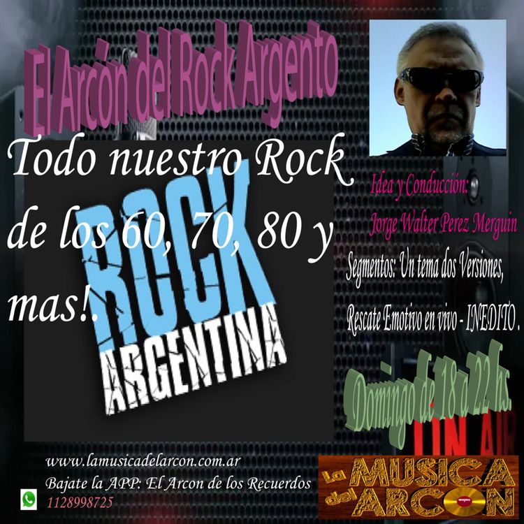 cover art for El Arcón del Rock Argento - Emisión nº 233 - 19/04/2021