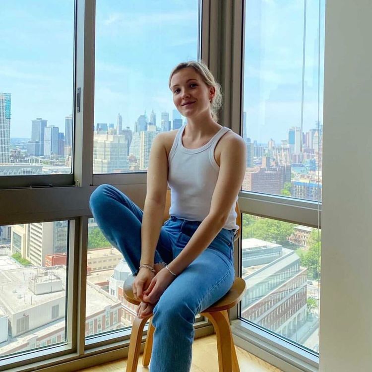 cover art for En Busigirl i New York, Berlin og København