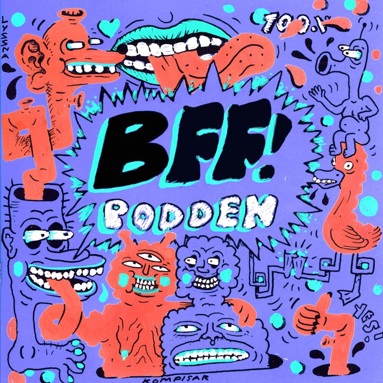 cover art for BFF-arna bråkar!