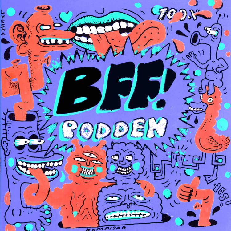 cover art for BFF-podden är här - premiär 16 mars!