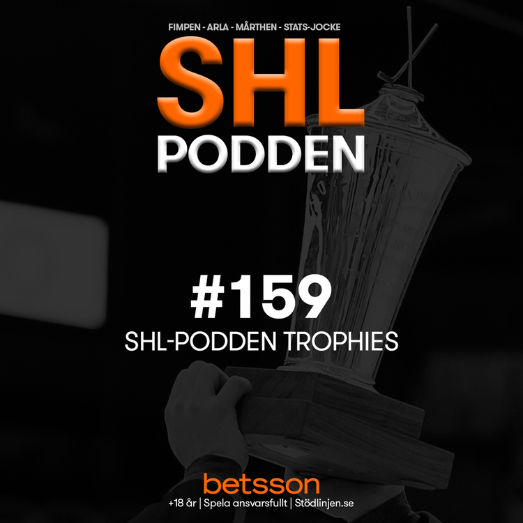 cover art for 159. SHL-podden Trophies