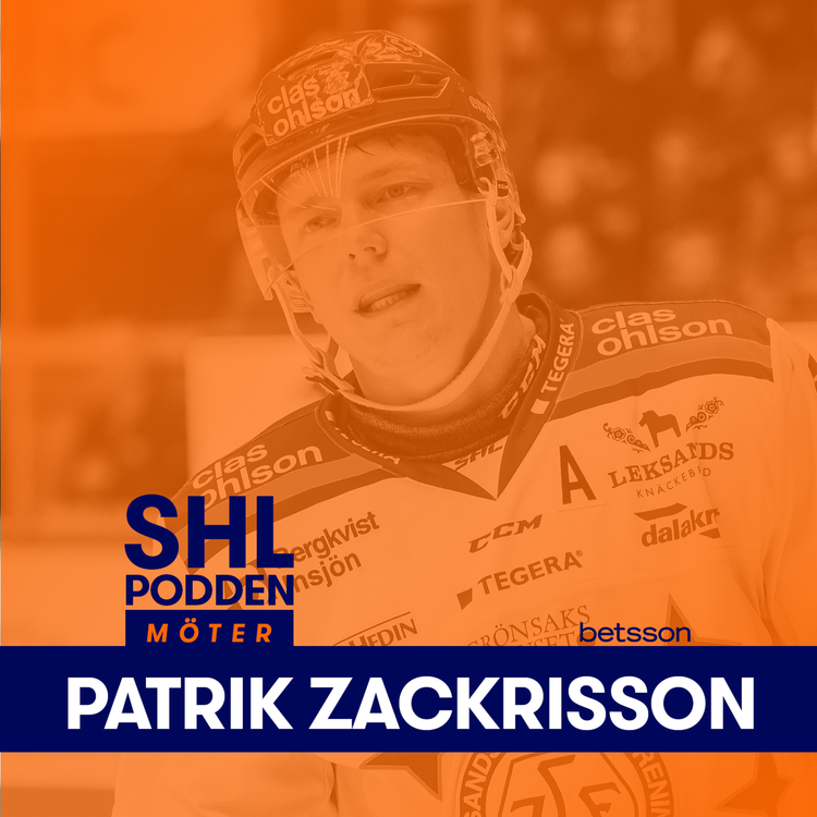 cover art for SHL-podden möter Patrik Zackrisson