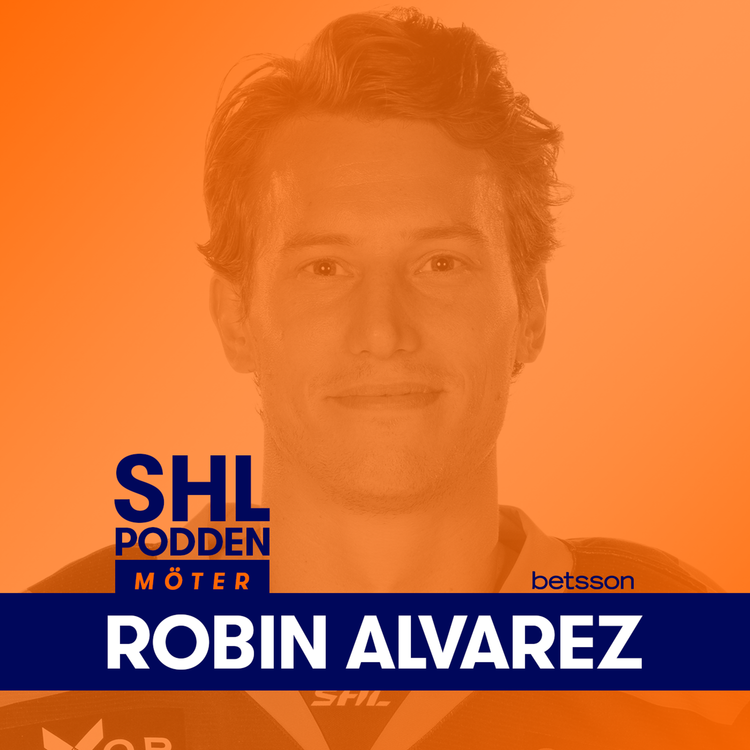 cover art for SHL-podden möter Robin Alvarez