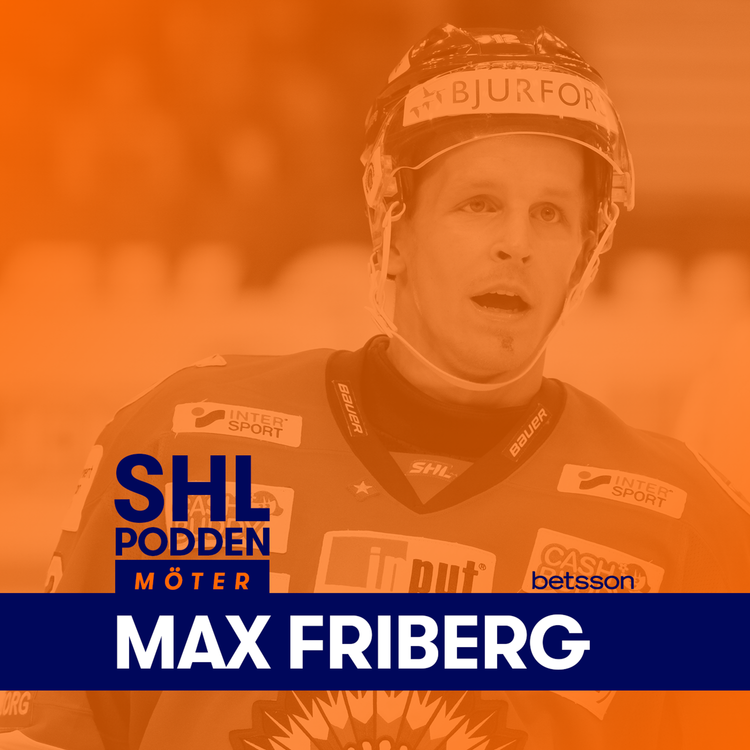 cover art for SHL-podden möter Max Friberg