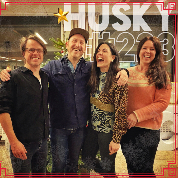cover art for Husky nyårsspecial 2019 med Jens Assur, Jessica Clarén och Sara Rönne, #223
