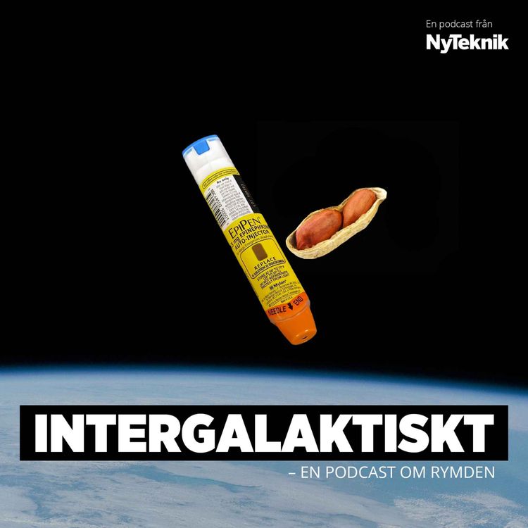 cover art for #142 – Därför ska du inte bli allergisk i rymden