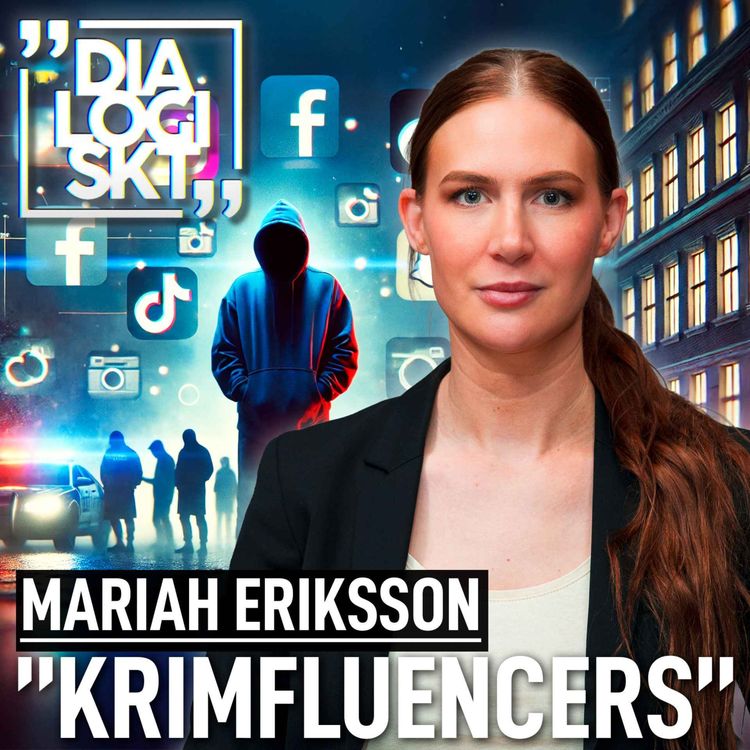 cover art for #230 ,Mariah Eriksson, ”KRIMFLUENCERS”