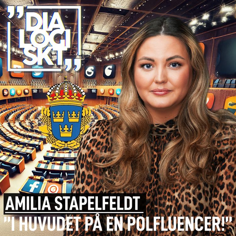 cover art for #273, Amilia Stapelfeldt, ”I HUVUDET PÅ EN POLINFLUENCER!”