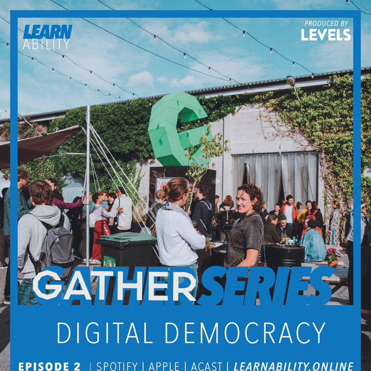 cover art for Gather Series E02: Digital Democracy