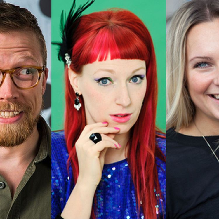 cover art for Fantasipanelen 37: Måns, Josefin och Johanna