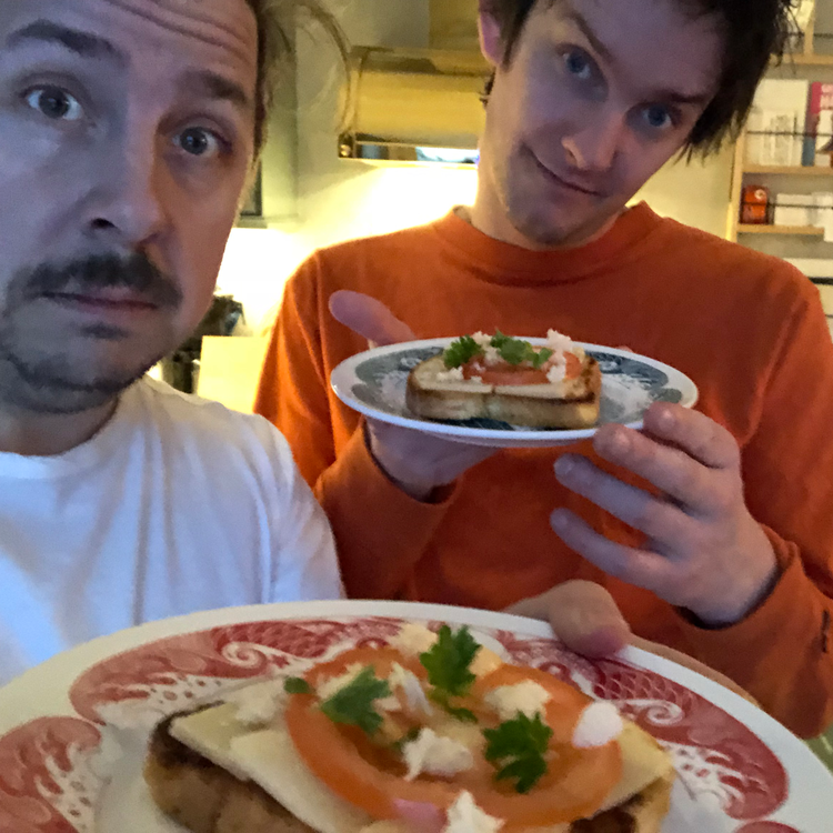 cover art for Macka 64: Parmesanost och tomat med krabba