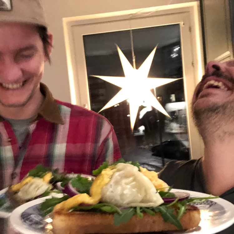 cover art for Macka 58: Dumplings med smält Old Amsterdam och rucola