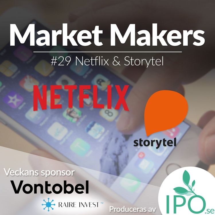 cover art for #29 Netflix & Storytel