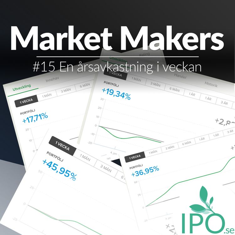 cover art for Market Makers - #15 En Årsavkastning I Veckan
