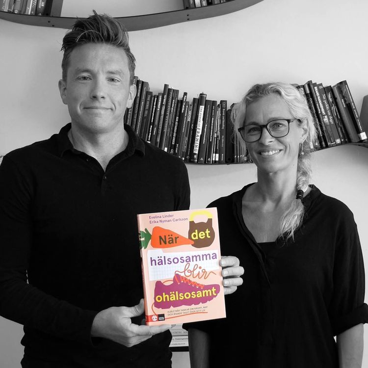 cover art for #186 När det hälsosamma blir ohälsosamt med Evelina Linder