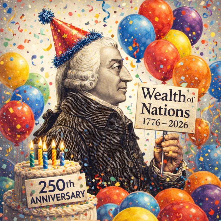 cover art for Adam Smith: 250 år av succé