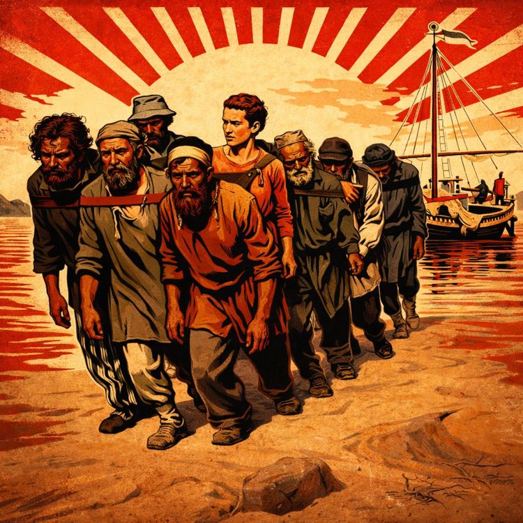 cover art for Det blodröda imperiet