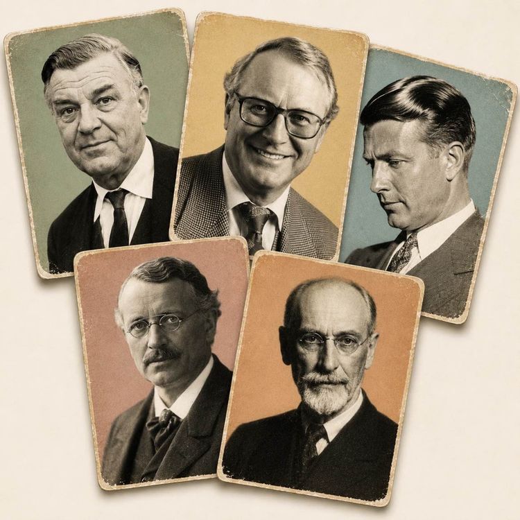 cover art for Fem ekonomer som formade Sverige