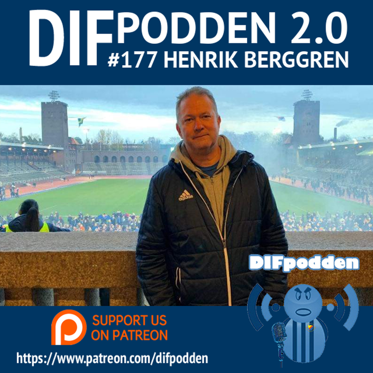 cover art for DIFpodden (2.0) #177 Henrik Berggren