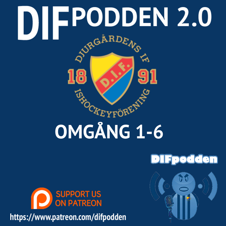 cover art for DIFpodden (2.0) #168 SHL, omgång 1-6