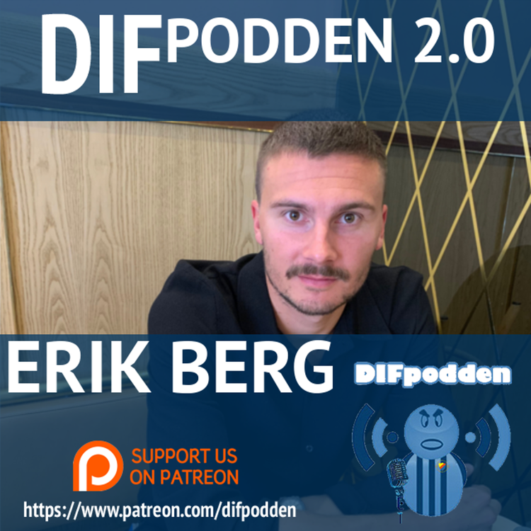 cover art for DIFpodden (2.0) #166 Erik Berg