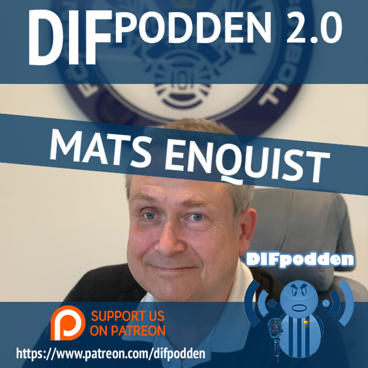 cover art for DIFpodden (2.0) #156 Mats Enquist