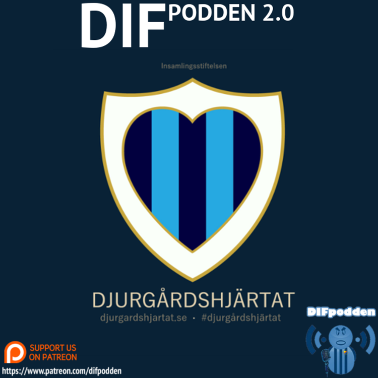 cover art for DIFpodden (2.0) #155 Djurgårdshjärtat