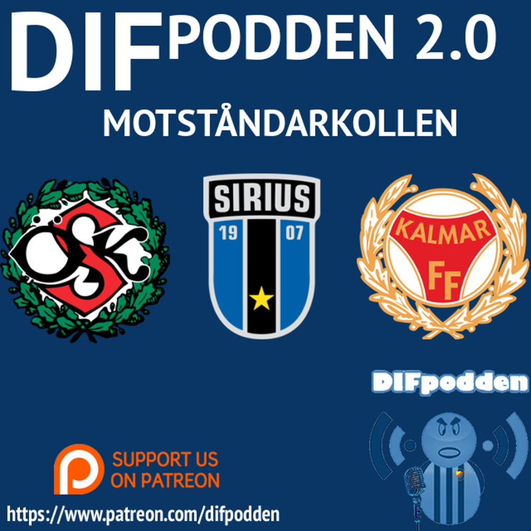 cover art for DIFpodden (2.0) #Motståndarkollen - Sirus, Kalmar & Örebro.