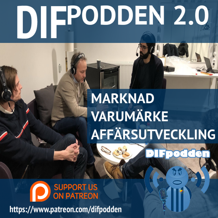 cover art for DIFpodden (2.0) #144 Marknad - Varumärke - Affärsutveckling