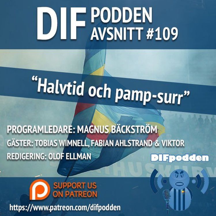 cover art for DIFpodden #109.1 - Halvtidspodden