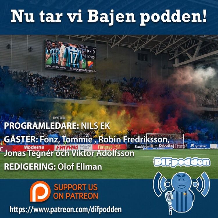 cover art for DIFpodden #106 - "Nu tar vi bajen"-podden