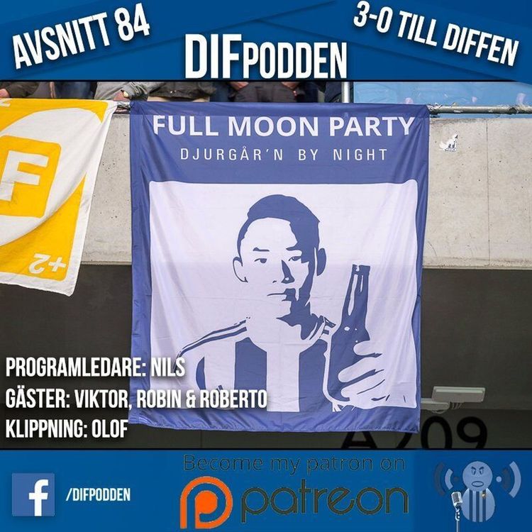 cover art for DIFpodden #84 - Trenollpodden