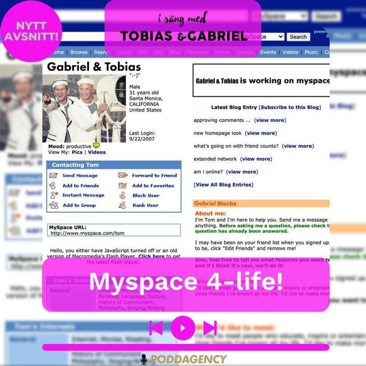 cover art for 344. Myspace 4-life!