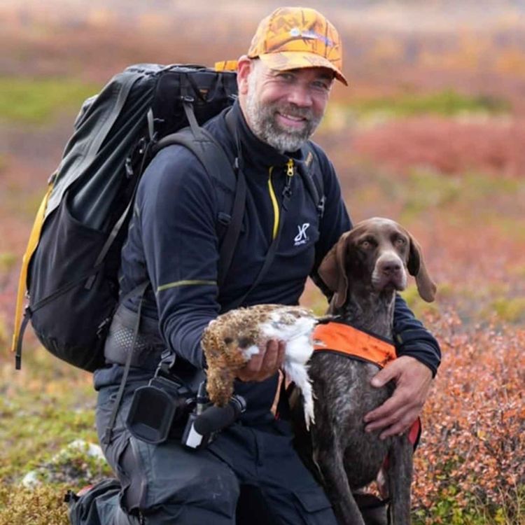 cover art for Fuglehund, trening, GPS på jaktprøve, film og rypejakt med Alexander Kristiansen