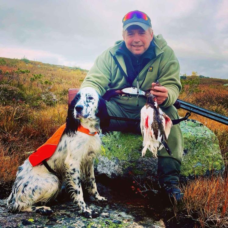 cover art for Fuglehund, jaktprøver og åtejakt til fjells med Torfinn Stenersen