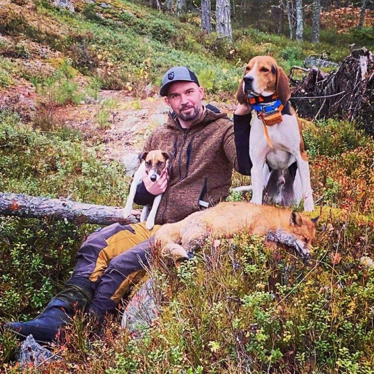 cover art for Treeing Walker Coonhound og jakt på rev og gaupe med Bjørn Lindberg