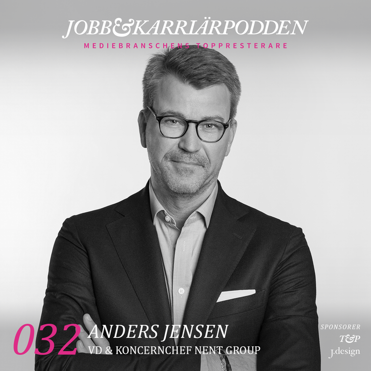 cover art for NR032 Anders Jensen VD & Koncernchef NENT Group